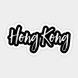 Hong kong tshirt Sticker